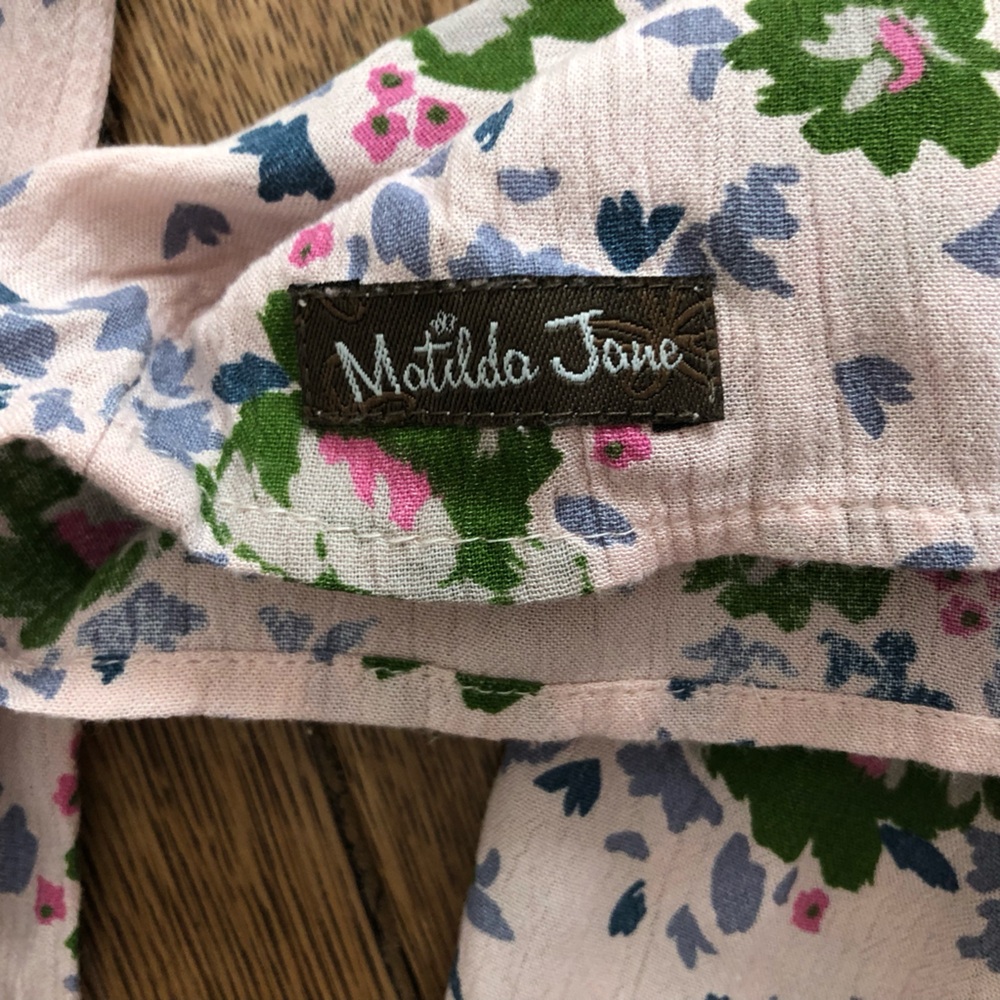 Matilda Jane Bell Sleeve Tunic Top Womens large floral - Picture 5 of 9